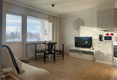 Cozy two-room apartment with sauna
