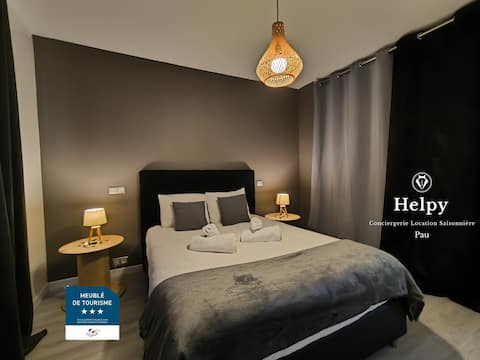 Spacious-Quiet-Apartment-Free Parking-4 people