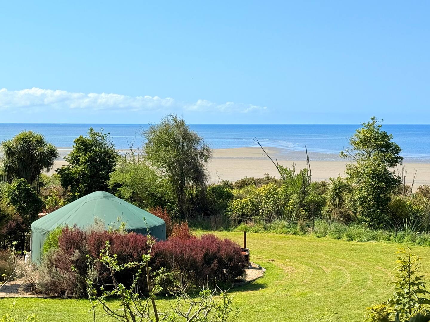 Pā Tōrea Beach Stay | Yurt 2