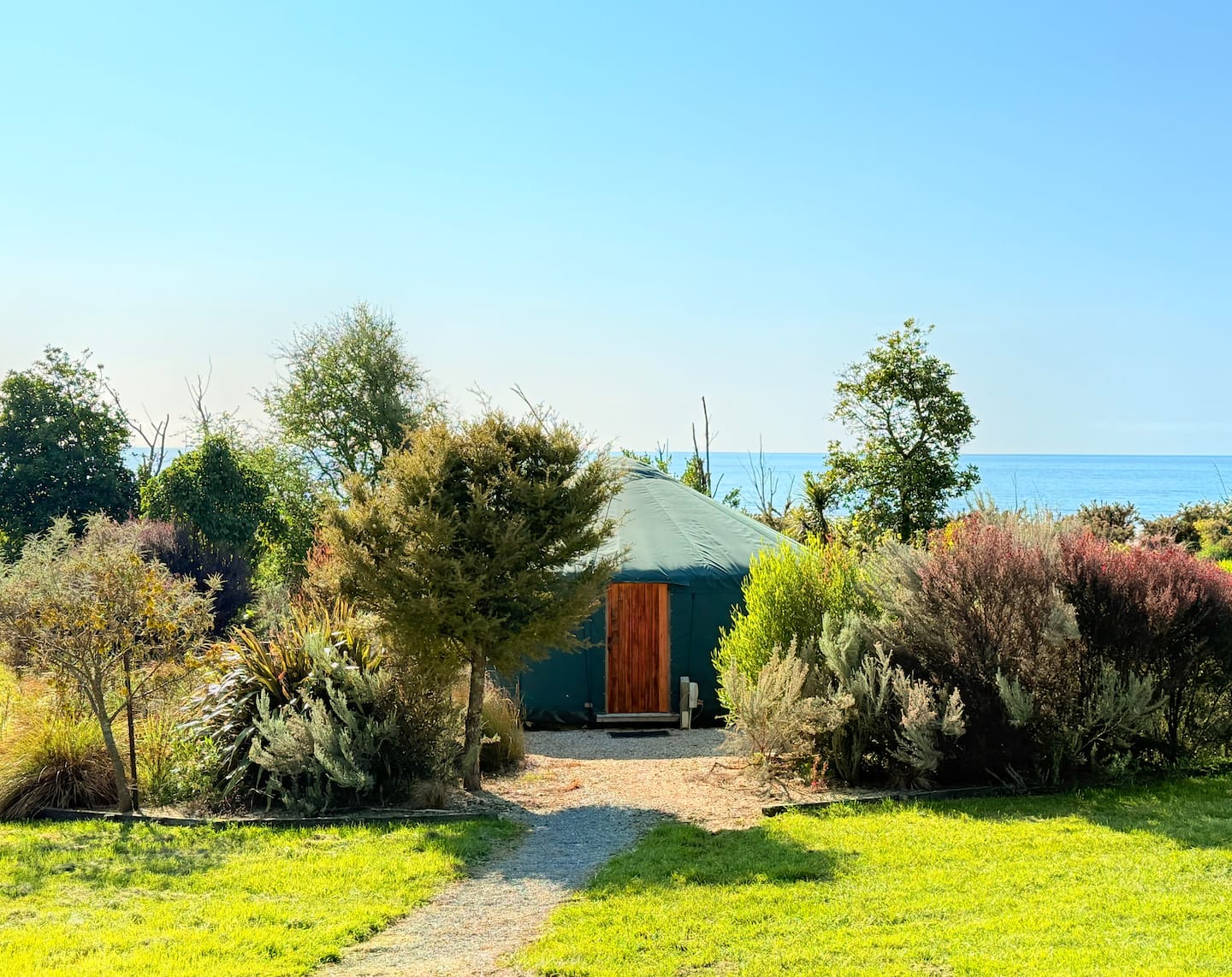 Pā Tōrea Beach Stay | Yurt 1