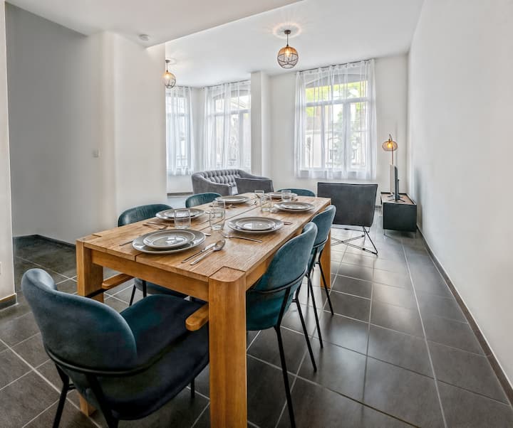 Spacieuse Maison, 4 Chambres, Wi-fi Et Parking - Tourcoing