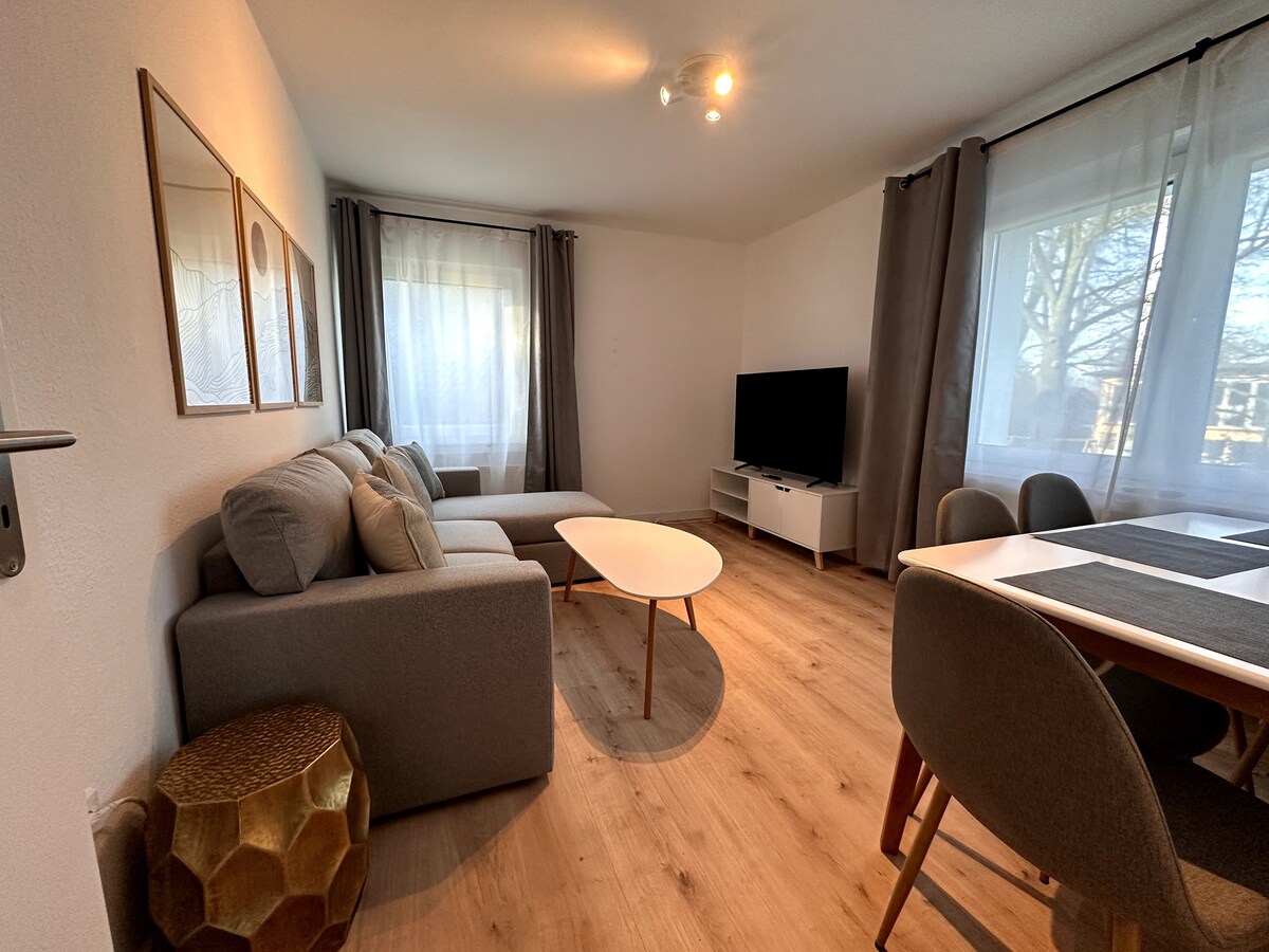 Anuncio de Airbnb popular: Campus & Business Apartment B Herne Börnig en Herne