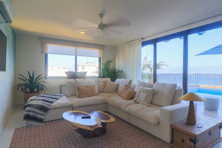 3bd Ph In Canuva Lux W/ Private Pool & Ocean Views - La Cruz de Huanacaxtle