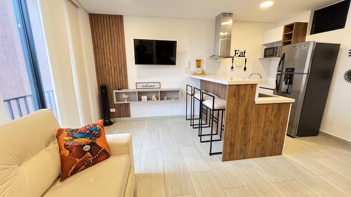 Comfortable Studio Apartment In Laureles - Armenia