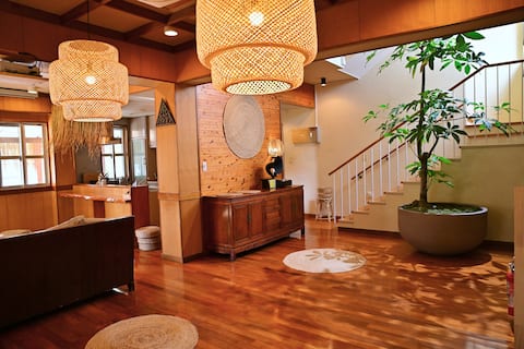 [South Country Resort Villa] 15 minutes from the airport/1 minute walk to the beach/free boat rental