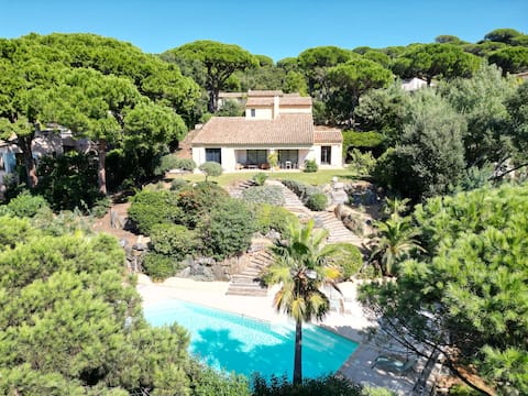 Villa Boca Gigaro with view and heated pool