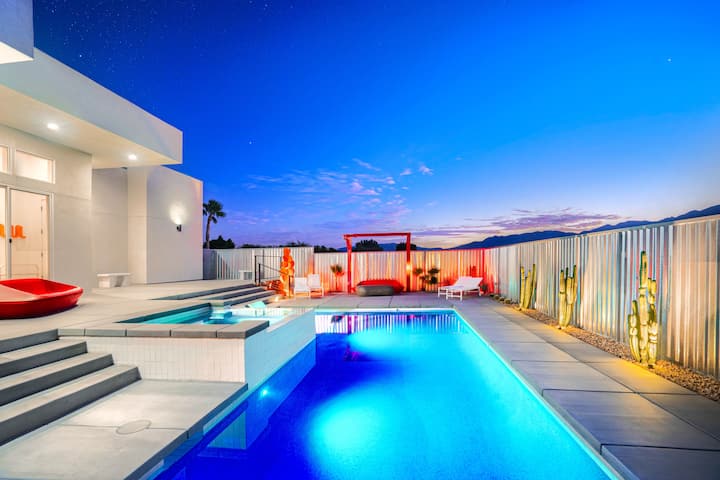 StarHaven–Lux Spa, Pool, Pickleball, Stellar Views - Houses for