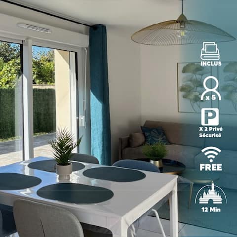 Ticya Lodge - Quiet home, parking, 12 min Disney