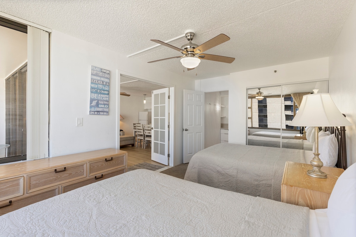 Vitanda 2 vya ukubwa wa malkia