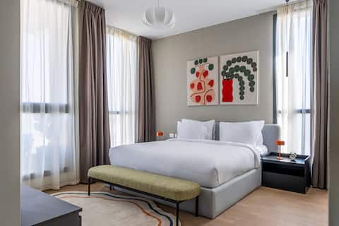 Brassbell Sh. Zayed Aeon Towers 3BR Garden View 9