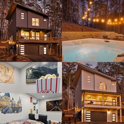 3Stry·TWO ModernCabins·8bdrms·Slps22+·Chatt Vistas