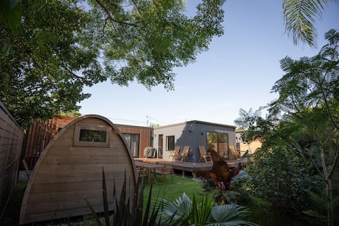 Aoshima/Villa/Private sauna/Wood-burning bath/BBQ