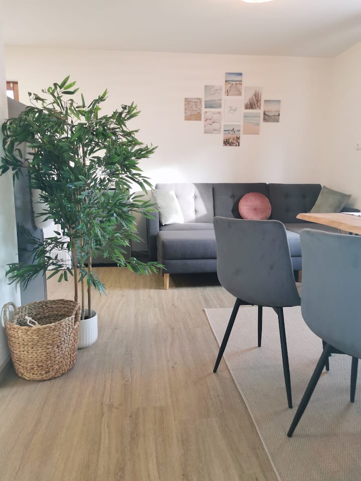 Divan i rehatshëm me të vërtetë për 2 persona me përmasa 170x200. Ki parasysh se banja është e arritshme vetëm nëpërmjet dhomës së gjumit.