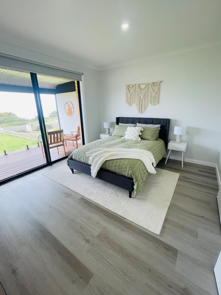 Chambre principale avec terrasse privée