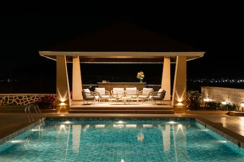 7BHK-Pool, Gazebo & View - @ Dolce Montagna @ Lonavala