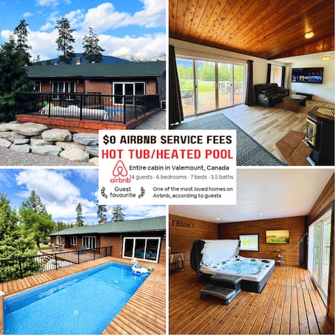 Franks Hideaway 7 beds, heated pool&hotub FB DM me