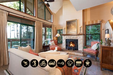 Early Bird Deal, Mountain Chalet Steps To Village