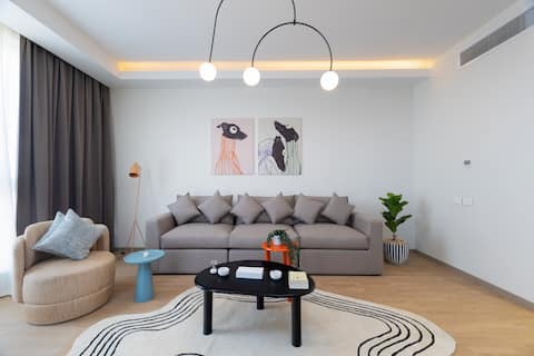 Brassbell Sh. Zayed Aeon Towers 3BR w/ Kitchen 12