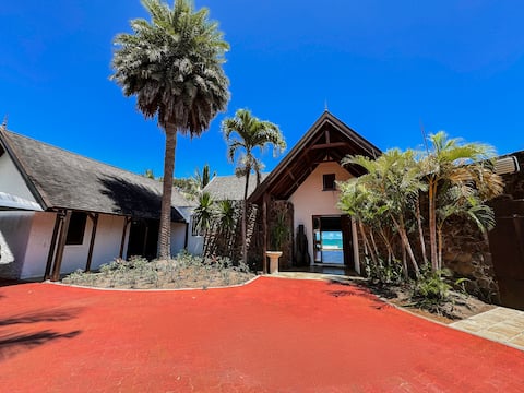 Scenic Beach House with Le Morne Views