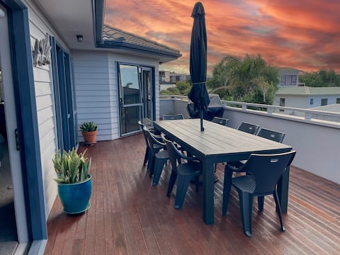 Beach house at Ruakaka Beach