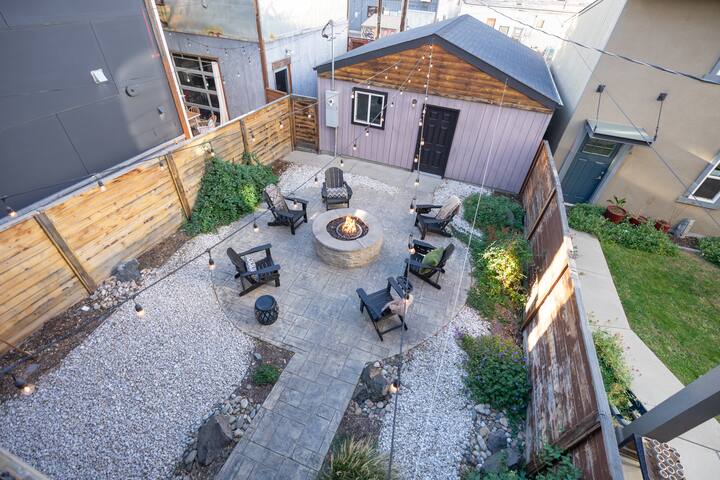 *Urban Oasis in RiNo* Fire Pit | Yard | Garage gallery image 3