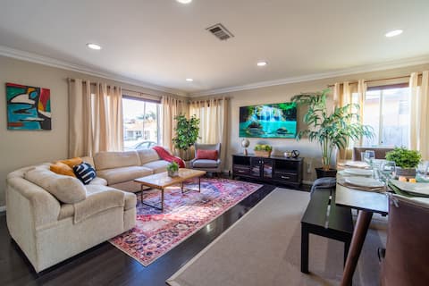 Stunning 5BR Family Home - LAX | SoFi | Beach