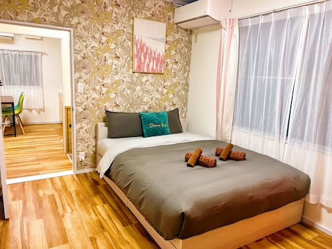 YA101-Y / Cozy Room in Tokyo / 5-Minute Walk from JR Shin-Koiwa Station / Quiet Environment / 24 Min