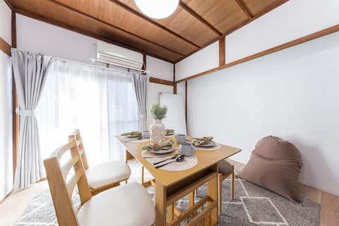 Tokyo&Disney | 2BR 4Beds 58㎡ Home+fast Wifi&4Bikes