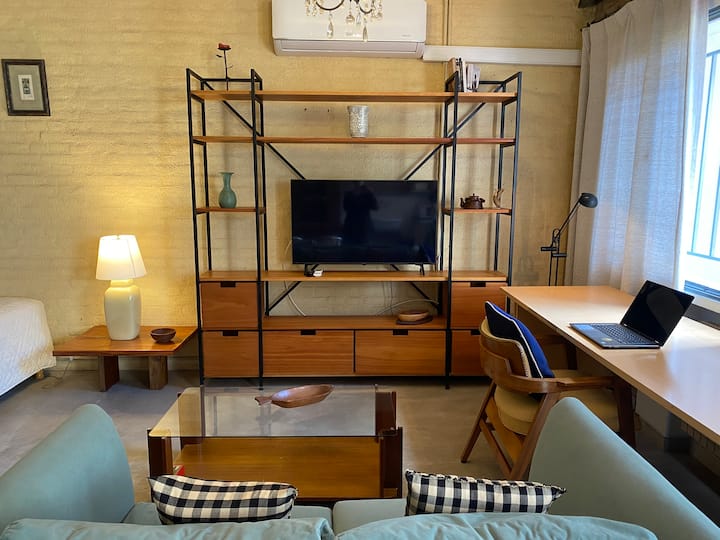 Loft con patio y parrilla en Villa Urquiza