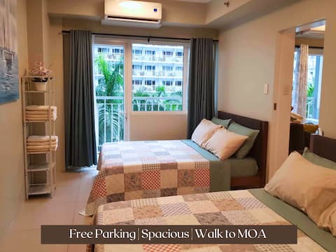 Family Suite (2 units to 1) Shell MOA|Free Parking