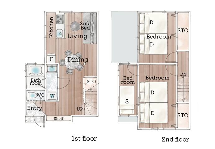 TaipA/Fully renovated/Ikebukuro 1 station/6 beds gallery image 2