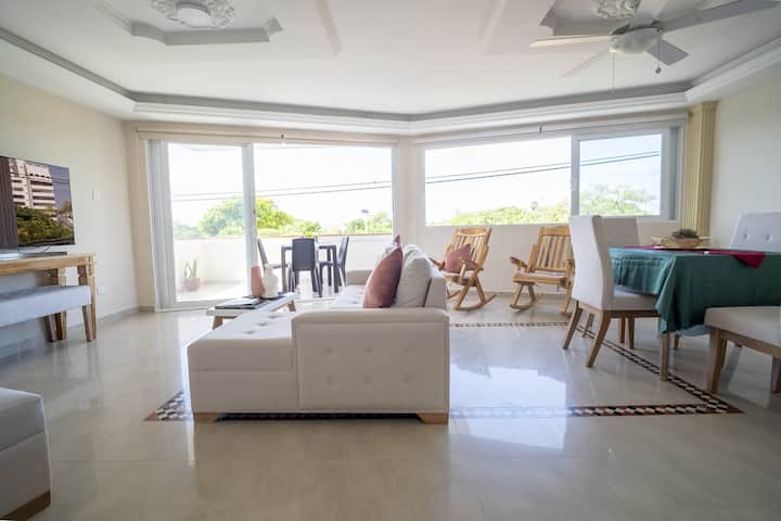 Central Park-terraza Riomar-cerca De Todo En Ctg - Cartagena de Indias