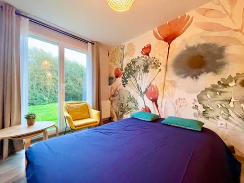 Propriété Airbnb réussie: L'entrelacs I Terrace I Pool I Near Honfleur à Équemauville