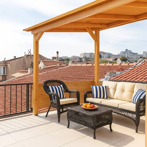 3-StoreyHouse w/Balcony,Terrace,Sauna,Bar,3BR, 3BA gallery image 5