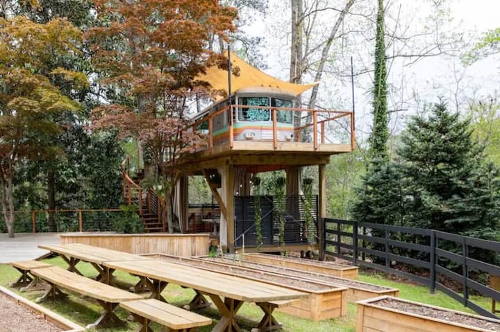 1bd - Young Wild & Tree(house) W/hottub, Firepit-9 - Atlanta, GA