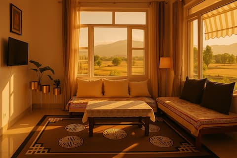 2nd Floor-2BHK- Sunrise and Sunset View