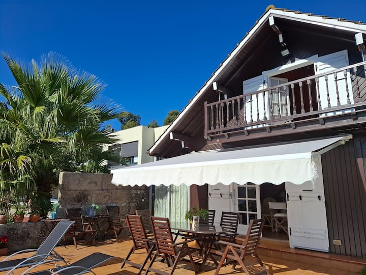 Casa De Madera Sobre El Mar - Nigrán