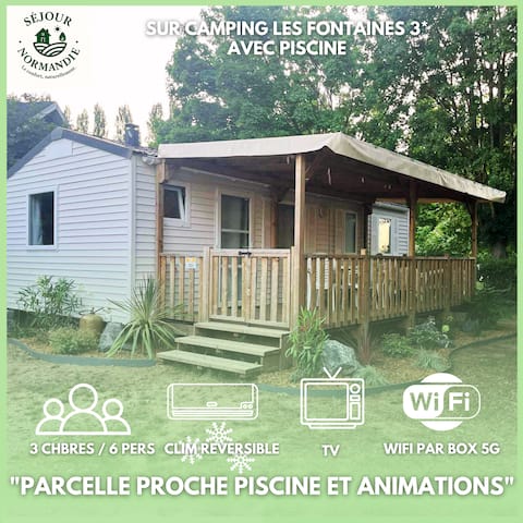 Nature stay 6P – air conditioning, TV, Wi-Fi & pool