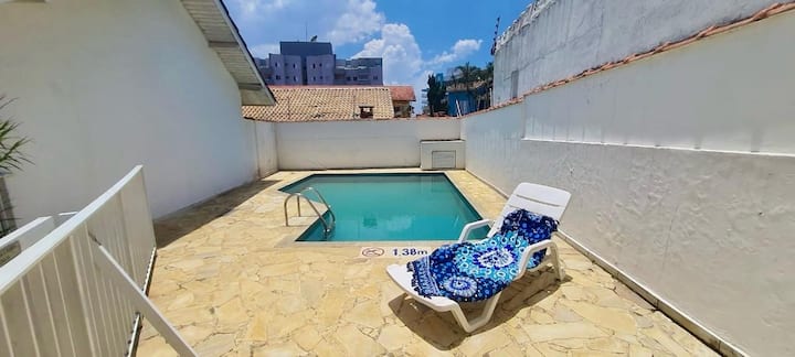 Casinha Sol E Sal, 2 Min Praia - Bertioga
