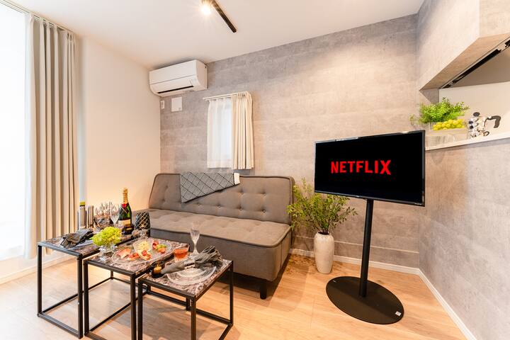 新築/最寄駅徒歩2分/渋谷から2駅4分の三軒茶屋駅から徒歩8分/寝室2/バスルーム2/10人/60㎡ gallery image 5