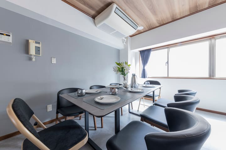 Center of Tokyo, 3min walk from Sta, 8ppl4beds91㎡ gallery image 2