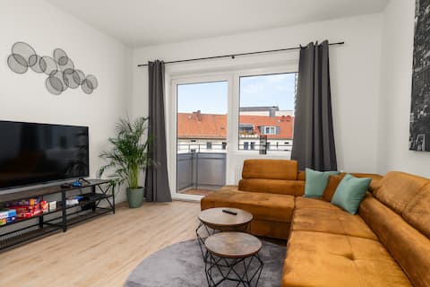 Successful Airbnb property: <ManhattanART-Central-Parking-Billiard-Balcony> in Bielefeld