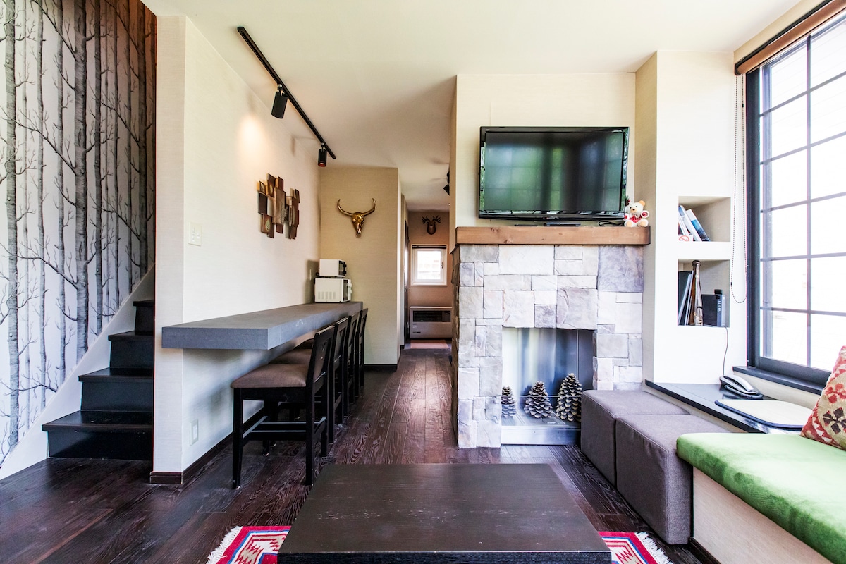 Abenaki Lodge 2Bdrm - Houses for Rent in Kutchan, Hokkaido, Japan