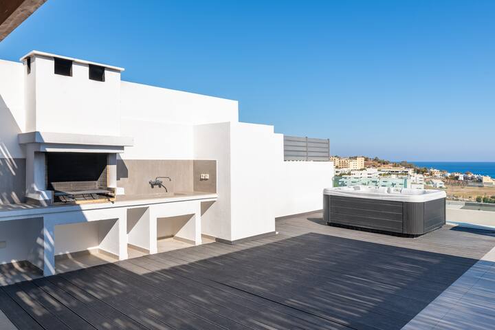 Villa Rocabella with pool & jacuzzi, Lindos area gallery image 2