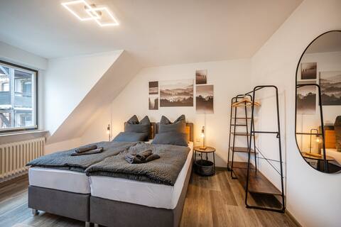 Upper Rhine View Oasis | 2 Bedrooms | Balcony