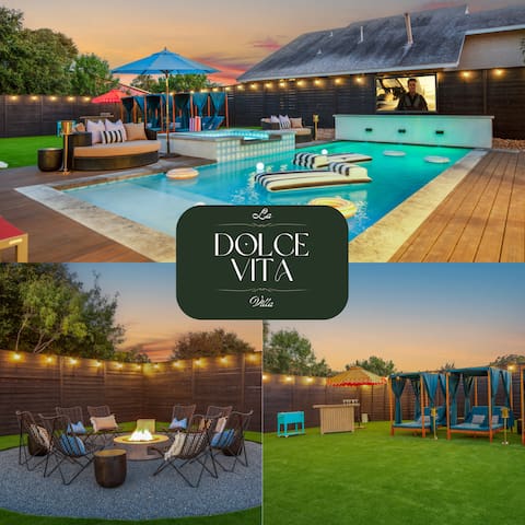 Most EPIC Austin Experience! La Dolce Vita Villa