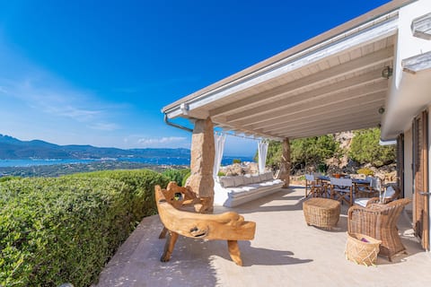 [Costa Smeralda] New SEA VIEW Villa with Jacuzzi