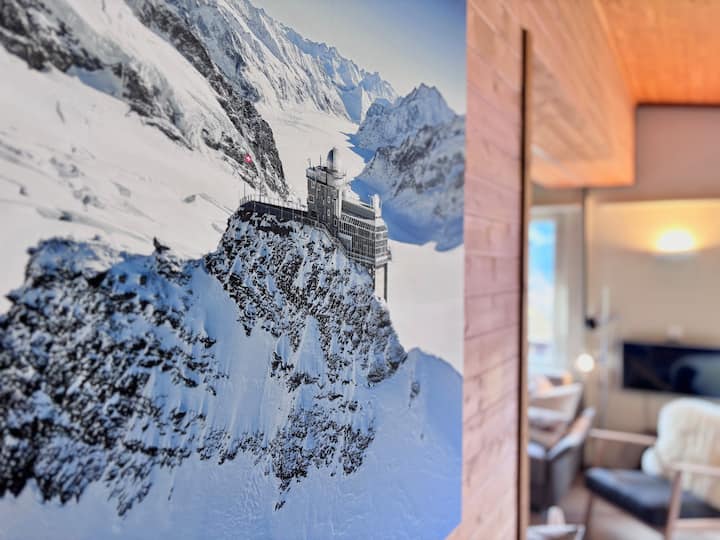 Chalet Ski-in/out Vue Ouverte Sur La Vallée - Lauterbrunnen