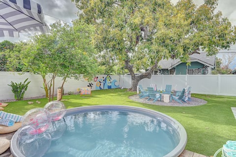 Magical Stay Near Disneyland with Pool & Fire Pit