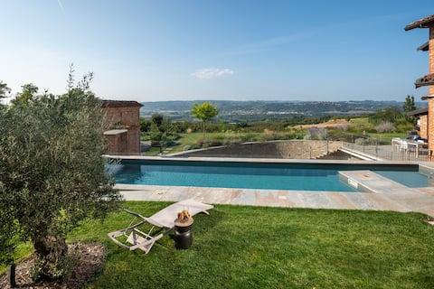 Swimming Pool Langhe View [Domus in Cauda] - WI-FI
